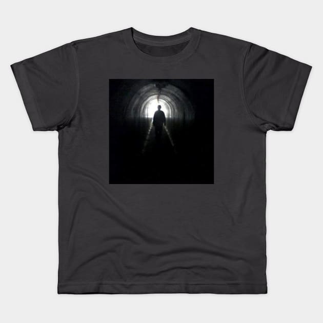 Light at the end of the Tunnel Kids T-Shirt by A TrustyWorthy Syndicate 